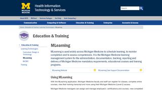 
                            1. MLearning | Health Information Technology & Services