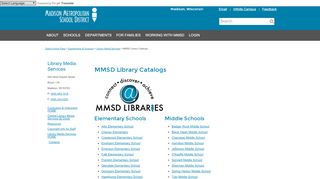 
                            2. MMSD Library Catalogs | Library Media Services