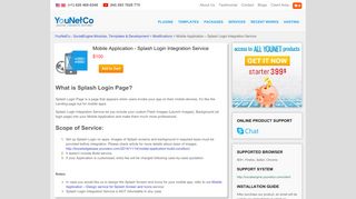 
                            3. Mobile Application - Splash Login Integration Service ...