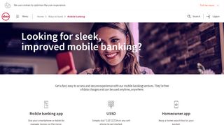 
                            4. Mobile banking - Absa