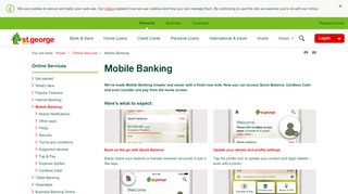 
                            1. Mobile Banking & Apps | St.George Bank