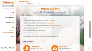
                            4. Mobile Banking | Oriental Bank