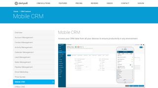 
                            4. Mobile CRM | Claritysoft CRM