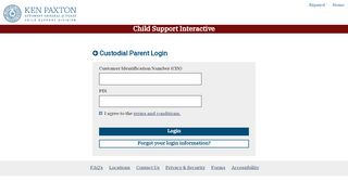 
                            1. Mobile Custodial Parent Login - Child Support