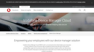 
                            3. Mobile Device Manager - vodafone.com