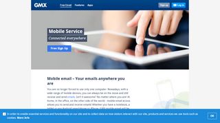 
                            2. Mobile Email: Free Mobile Email Access with GMX - GMX.com