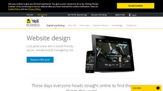
                            2. Mobile Friendly Website Designs | Yell Business
