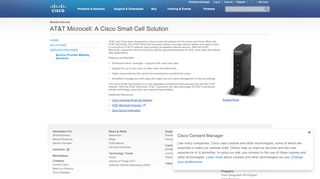 
                            7. Mobile Internet - AT&T Microcell: A Cisco Small Cell Solution