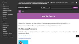 
                            4. Mobile Learn | Blackboard Help