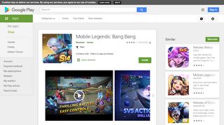 
                            2. Mobile Legends: Bang Bang - Apps on Google Play