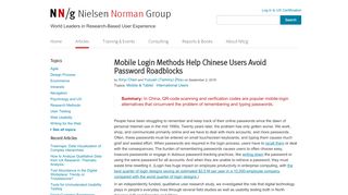 
                            9. Mobile Login Methods Help Chinese Users Avoid Password Roadblocks