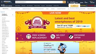 
                            7. Mobile Phones: Buy New Mobiles Online at Best ... - amazon.in