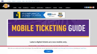 
                            4. Mobile Ticketing Guide | Los Angeles Lakers - NBA.com