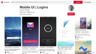 
                            6. Mobile UI | Logins - Pinterest