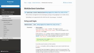 
                            4. Mobileclient Interface — gmusicapi 11.1.1 documentation