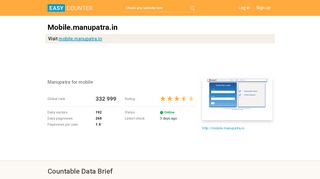 
                            8. Mobile.manupatra.in: Manupatra for mobile - Easy Counter