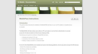 
                            8. MobilePass Instructions - vamobile.us