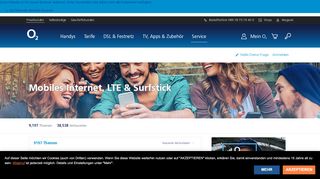 
                            8. Mobiles Internet, LTE & Surfstick | O₂ Community