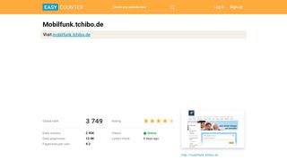 
                            9. Mobilfunk.tchibo.de: Mein Tchibo mobil - easycounter.com
