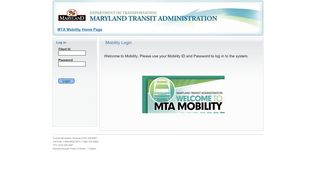 
                            10. Mobility Login - Maryland