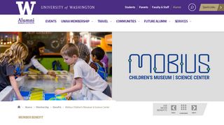 
                            5. Mobius Children's Museum & Science Center - University of Washington