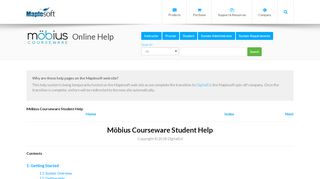 
                            4. Möbius Courseware Student Help - Möbius Courseware 2018 Help