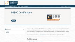 
                            2. Mobius Institute Online Learning