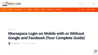 
                            7. Mocospace Login on Mobile with or Without …