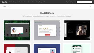 
                            8. Modal designs, themes, templates and downloadable graphic ...