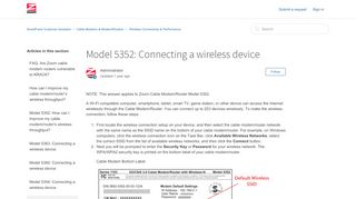 
                            9. Model 5352: Connecting a wireless device – SmartFacts ...