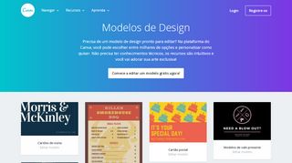 
                            6. Modelos de Design — Canva