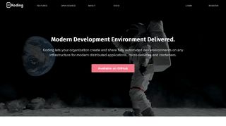 
                            2. Modern Dev Environment Delivered · Koding