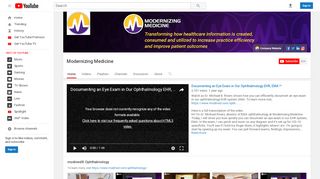
                            5. Modernizing Medicine - YouTube