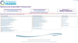 
                            7. modernLINK Training Center - American Modern Insurance Group