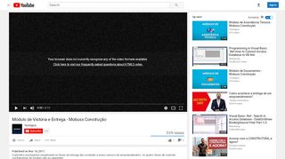 
                            9. Módulo de Vistoria e Entrega - Mobuss Construção - YouTube