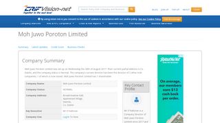 
                            4. Moh Juwo Poroton Limited - Irish Company Info - Vision-Net