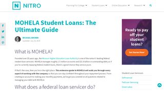 
                            6. MOHELA Student Loans: The Ultimate Guide