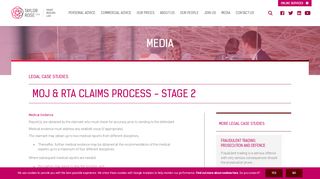 
                            8. Moj & Rta Claims Process - Stage 2... | Legal Case Study