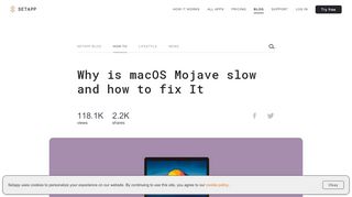 
                            4. Mojave Running Slow? Best tips to speed up macOS 10.14