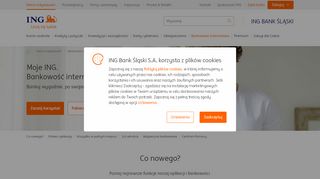 
                            2. Moje ING. Nowa bankowość internetowa i mobilna | ING Bank Śląski