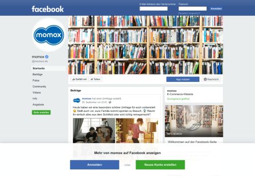 
                            9. momox - Startseite | Facebook