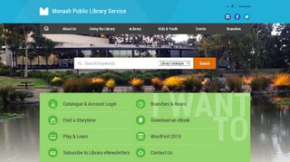 
                            1. Monash Public Library Service Homepage