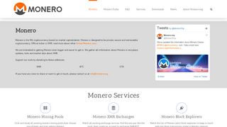 
                            9. Monero (XMR) Coin News, Guides & Reviews – Monero.org