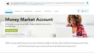 
                            11. Money Market Account - High Interest Rate, No ... - Sallie Mae