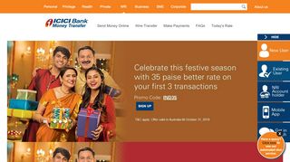 
                            2. Money Transfer to India | Send Money Online to India - ICICI ...