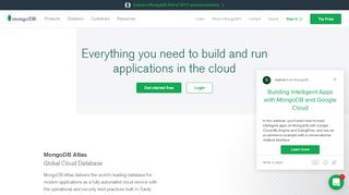 
                            4. MongoDB Cloud Database Solutions | MongoDB