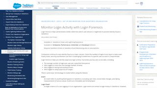 
                            9. Monitor Login Activity with Login Forensics - Salesforce Help