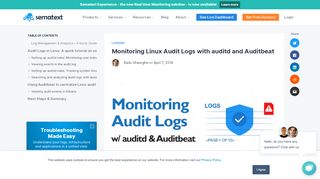 
                            8. Monitoring Linux Audit Logs with auditd and Auditbeat - Sematext