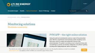 
                            2. Monitoring solutions | LTI ReEnergy