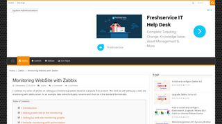 
                            9. Monitoring WebSite with Zabbix | sysadminwork.com